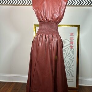 Elegant Brown Dress